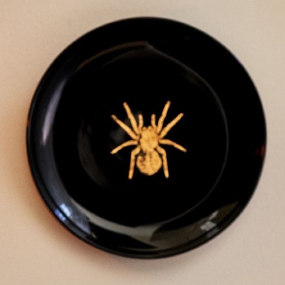 Catherine Martin midnight creatures stoneware dessert‎ plate SET OF 4